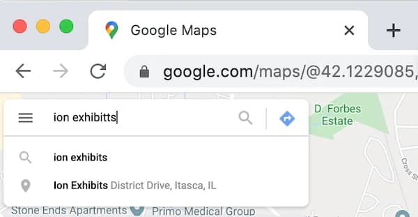 رتبه بالاتر در لیست نقشه های گوگل